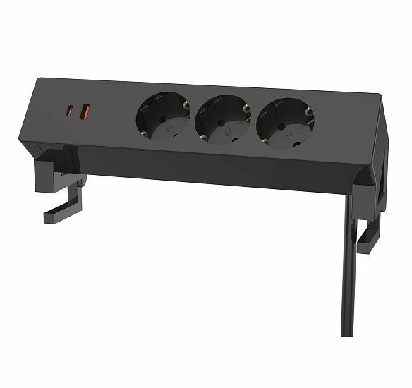 Solo Desk настол. блок розеток БЕЛЫЙ Т192162