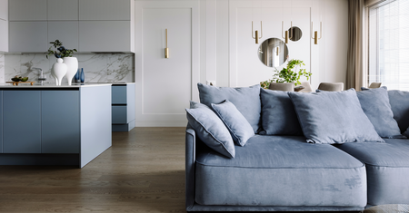 Реализованный проект квартиры 150 м² в ЖК «Республика». Часть 1 — входная группа и гостиная