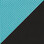 Сетчатый акрил TW-34 голубой/Ткань TW-11 черный