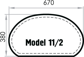 Бювар Model 11.2 с металлом new (кожа CUOIETTO, 2 слоя)