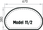Бювар Model 11.2 с металлом new (кожа CUOIETTO, 2 слоя)