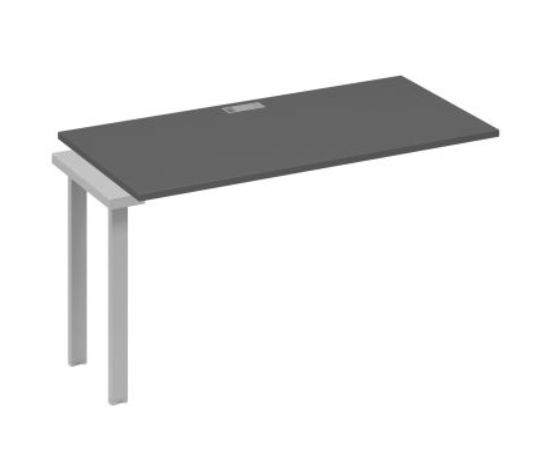 Секция стола рабочей станции на металлокаркасе UNO А4 А1 013-1 ВТ