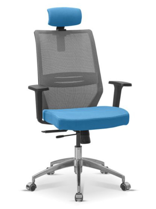 Кресло Aero 1D H с подголовником X/SL/1D/h