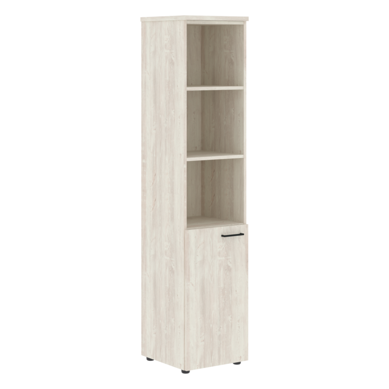 Шкаф колонка с глухой малой дверью и топом XTEN XHC 42.5 (R)
