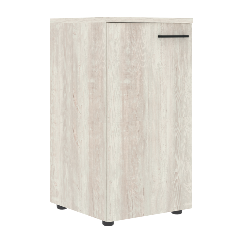 Шкаф колонка с глухой малой дверью и топом XTEN XLC 42.1(R)