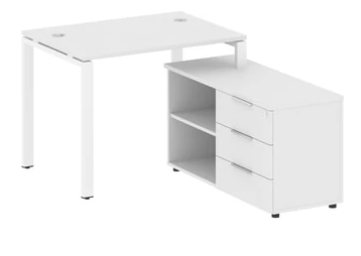 Письменный стол Metal system style БП.РС-СТС-2.1 Пр