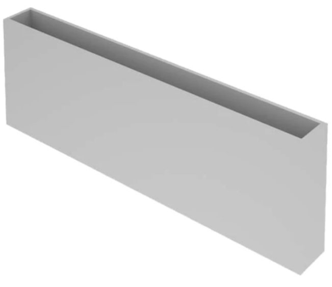 Ящик Yalta Я3-2R / 4С Серый