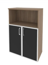 Шкаф для документов Onix O.ST-2.2R black