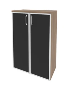 Шкаф для документов Onix O.ST-2.4R black