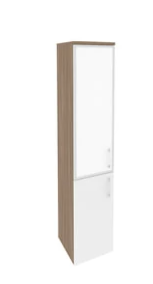 Шкаф для документов Onix O.SU-1.2R(L) white Белый бриллиант