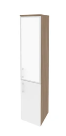 Шкаф для документов Onix O.SU-1.2R(R) white Белый бриллиант