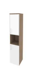Шкаф для документов Onix O.SU-1.4R(R) white Белый бриллиант
