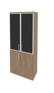 Шкаф для документов Onix O.ST-1.2R black