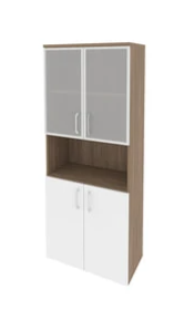 Шкаф для документов Onix O.ST-1.4R Белый бриллиант