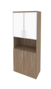 Шкаф для документов Onix O.ST-1.4R white