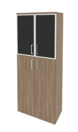 Шкаф для документов Onix O.ST-1.7R black