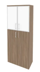 Шкаф для документов Onix O.ST-1.7R white
