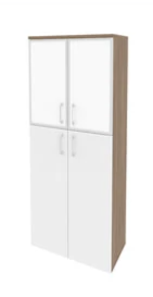 Шкаф для документов Onix O.ST-1.7R white Белый бриллиант