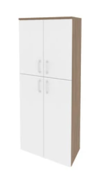 Шкаф для документов Onix O.ST-1.8 Белый бриллиант