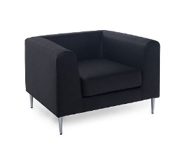 Кресло EVA UP 1 Black Dakota black Dollaro 501 black