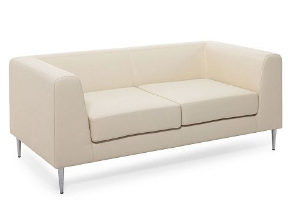 Диван EVA UP 2 Black Ivory 22042