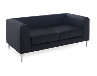 Диван EVA UP 2 Black Dakota black Dollaro 501 black