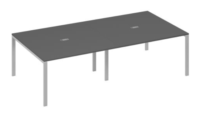 Стол в переговорную металлокаркас UNO А4 А1 136-2 ВТ
