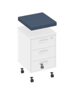 Подушка для выкатной тумбы (в комплекте с усиленными колесами) А4 470 BA50