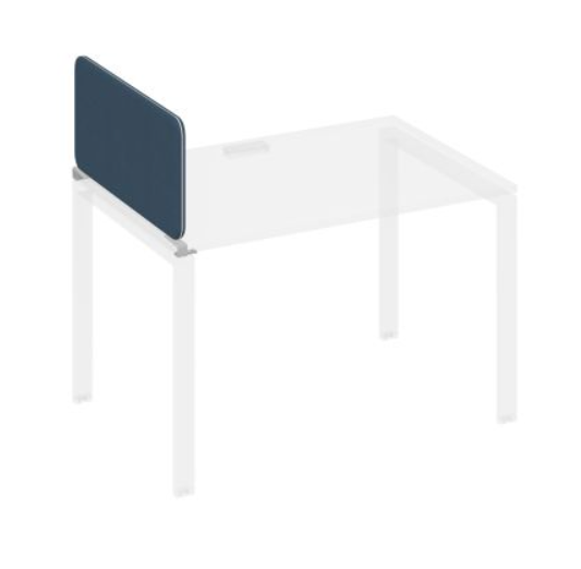 Экран настольный боковой тканевый мягкий с кронштейнами А4 А 884 LN17