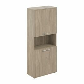 Шкаф высокий с нишей, 4-х дв, з.ст ЛДСП 16 мм SG.861   