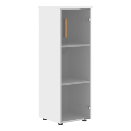 Шкаф колонка с стеклянной дверью и топом FMC 40.2