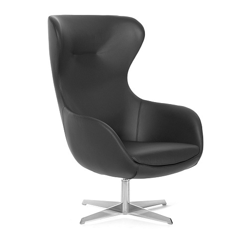 Кресло кожа R7 Dakota black