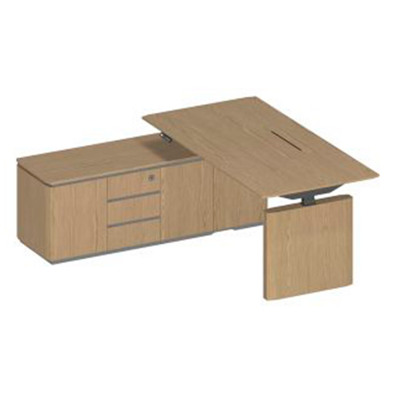 Стол руководителя на электроприводе, без экрана ИН 103 ГР