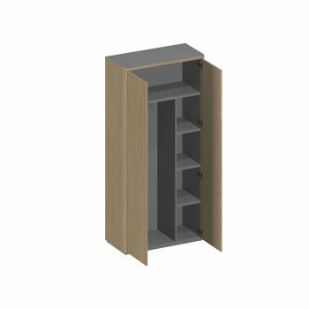Шкаф для одежды с дополнением ИН 342 ГР