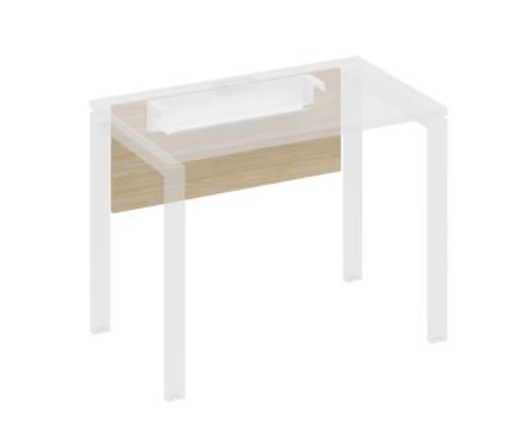 Экран стола 100 с кабель-каналом А4 Б 840 АР