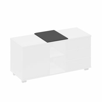 Мягкий элемент для выкатной тумбы А1 733 BA50 серый