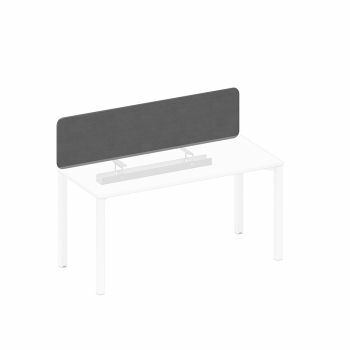 Экран настольный фронтальный тканевый с кабель-каналом А1 БГ 879.02 BA50