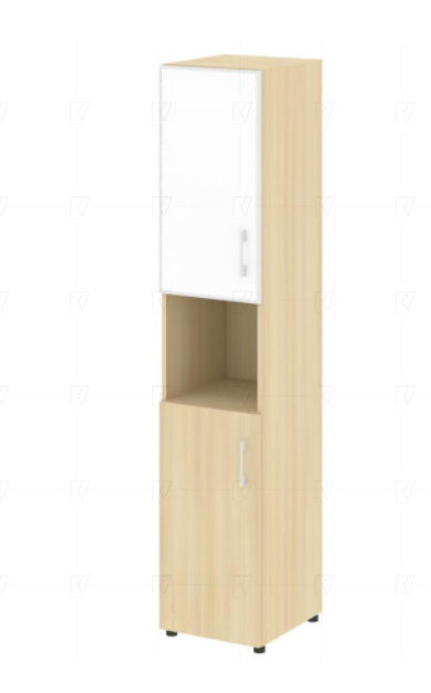 Ялта Шкаф узкий LT.SU-1.4 R (L) (b/w)