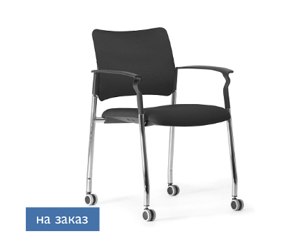 PINKO КРЕСЛО ОБИТОЕ НА КОЛЕСАХ Jade9502