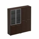 Шкаф комбинированный (стекло-одежда) МЕ 358 000